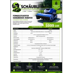 Schäubli Bot Raupenmäher SB-800SM